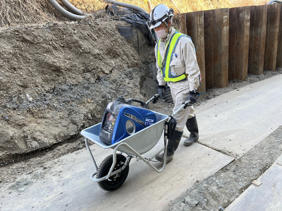 【清水建設様と実証】電動一輪車が変える建設現場。女性職員からも「驚くほど楽」と高評価！