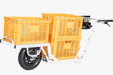 コンテナ用アルミ電動一輪車　(バッテリーなし・充電器なし・ブレーキ付)